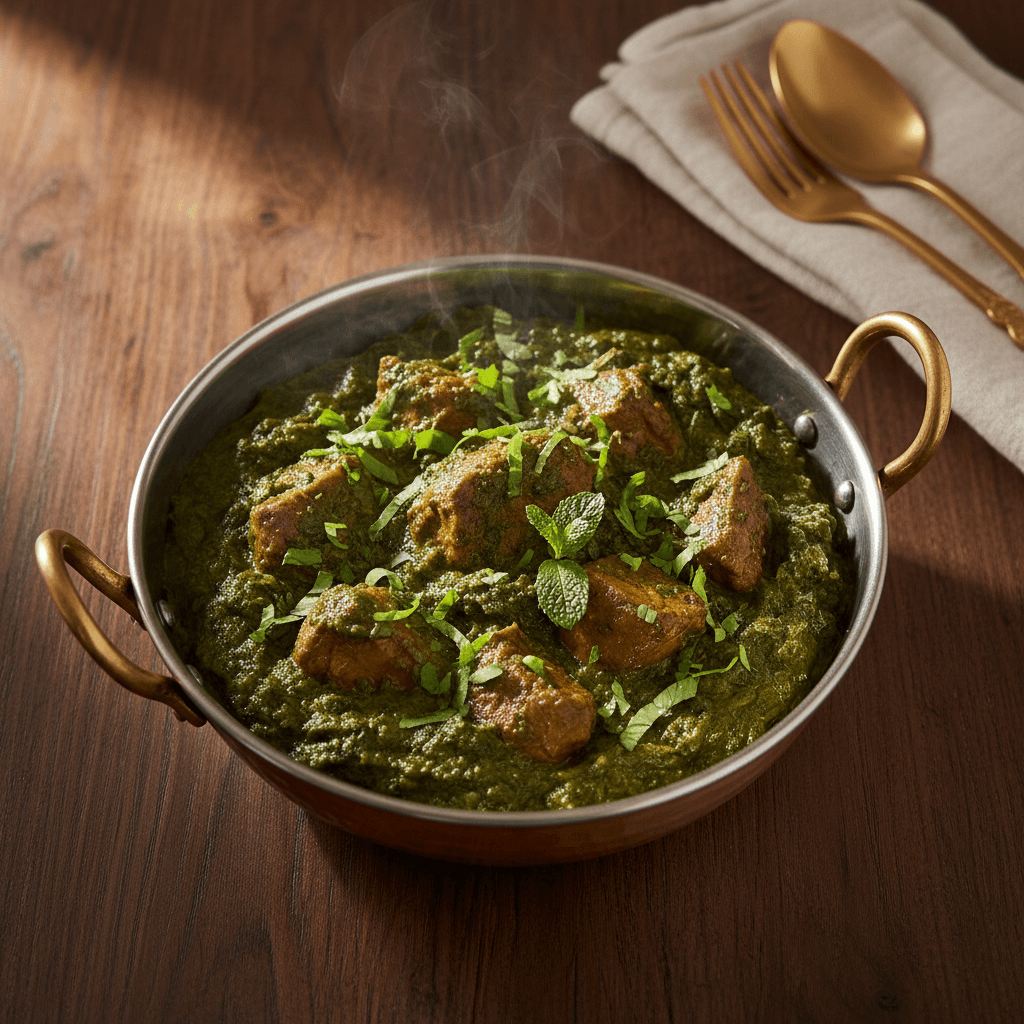Agneau Saag