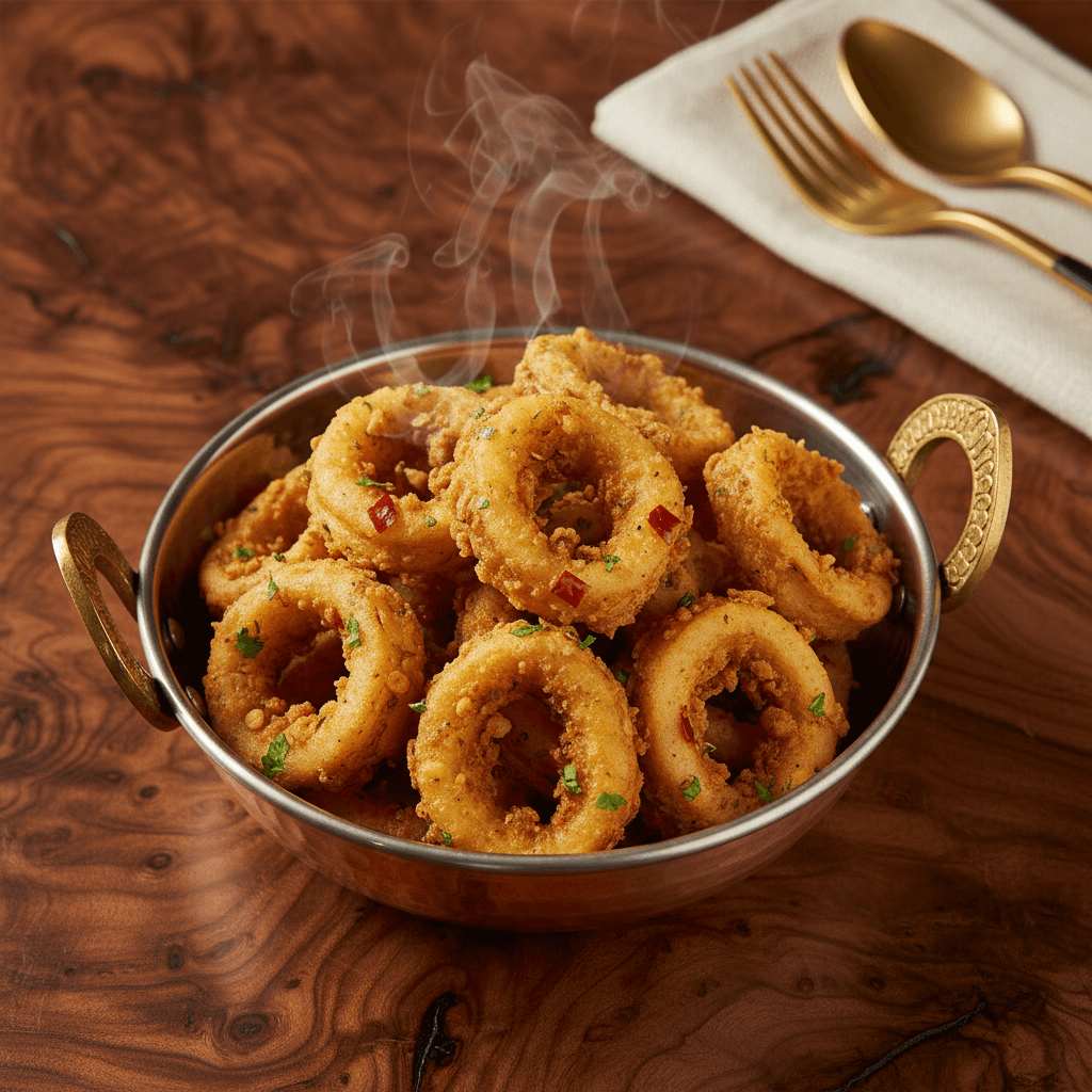 Calamar Pakora