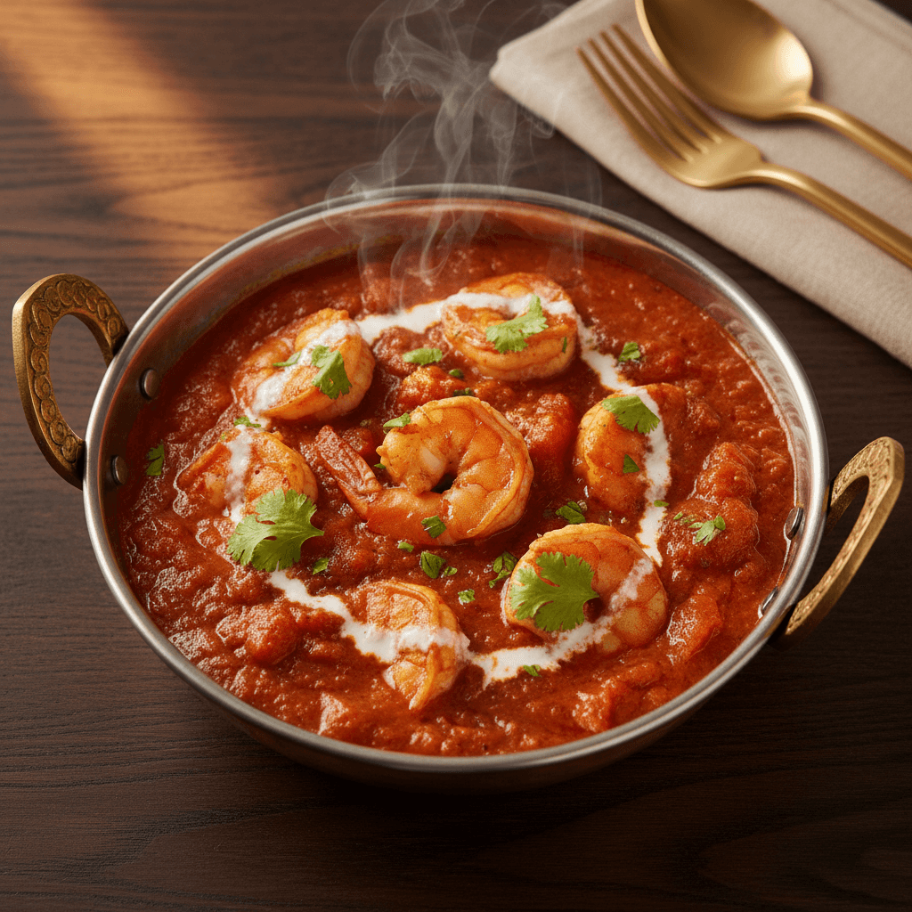 Crevettes Madras