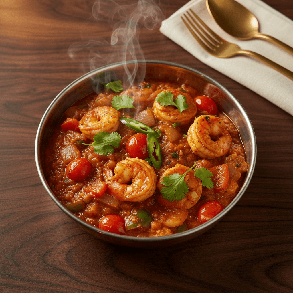 Crevettes Massala