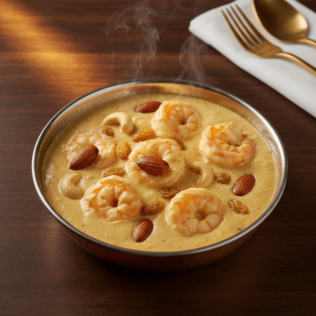 Crevettes Shahi Korma