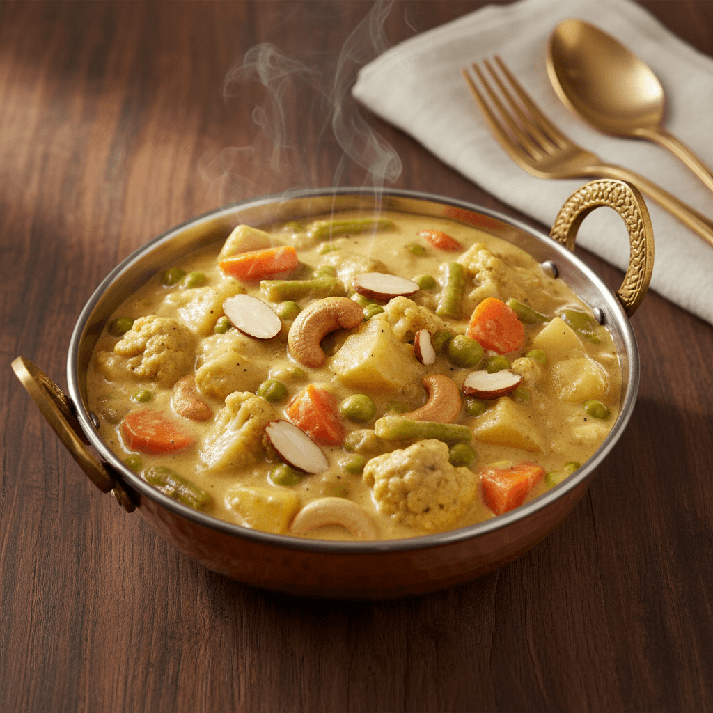 Vegetable Korma (Très Doux)